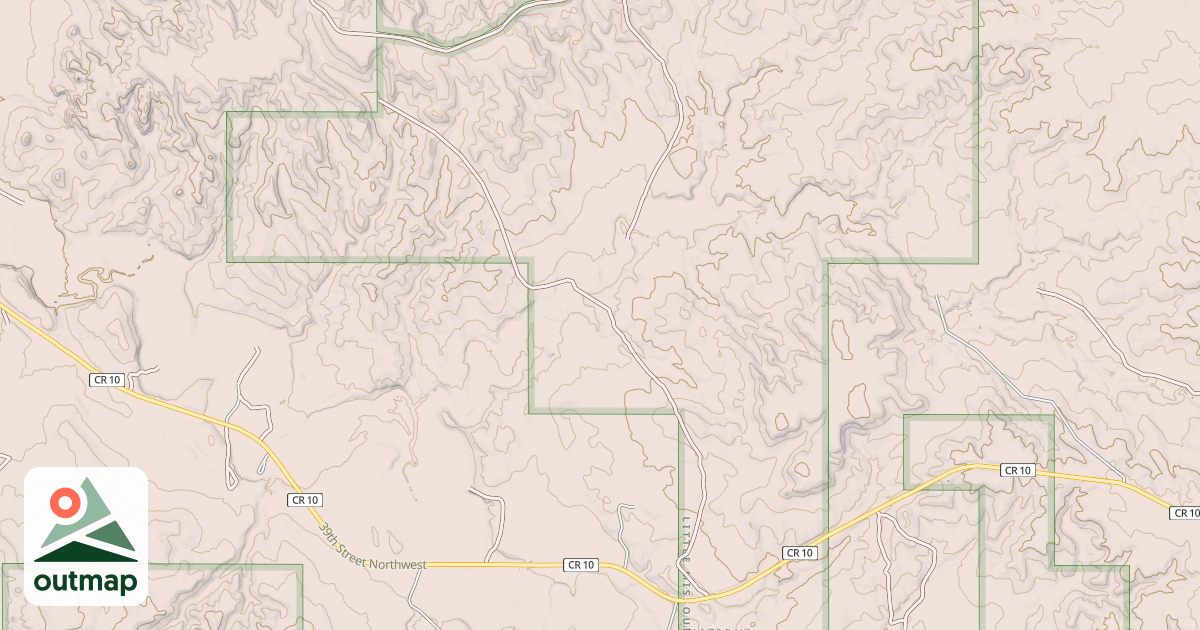 Map of (FDR) SOUTH CLEAR CREEK