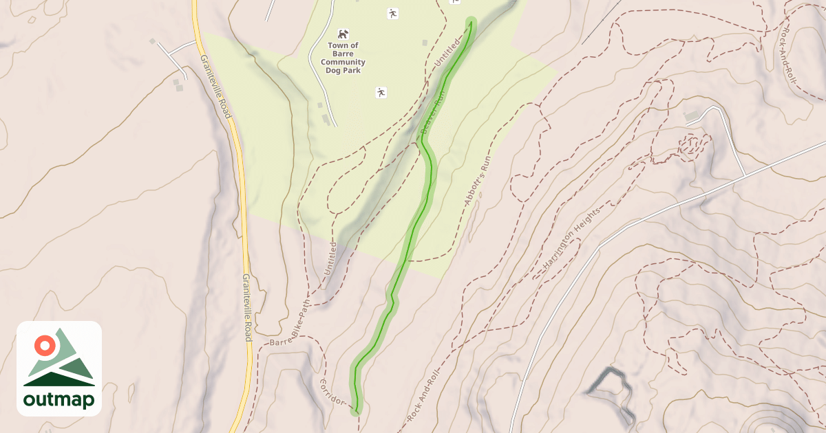 Map of Beaver Run