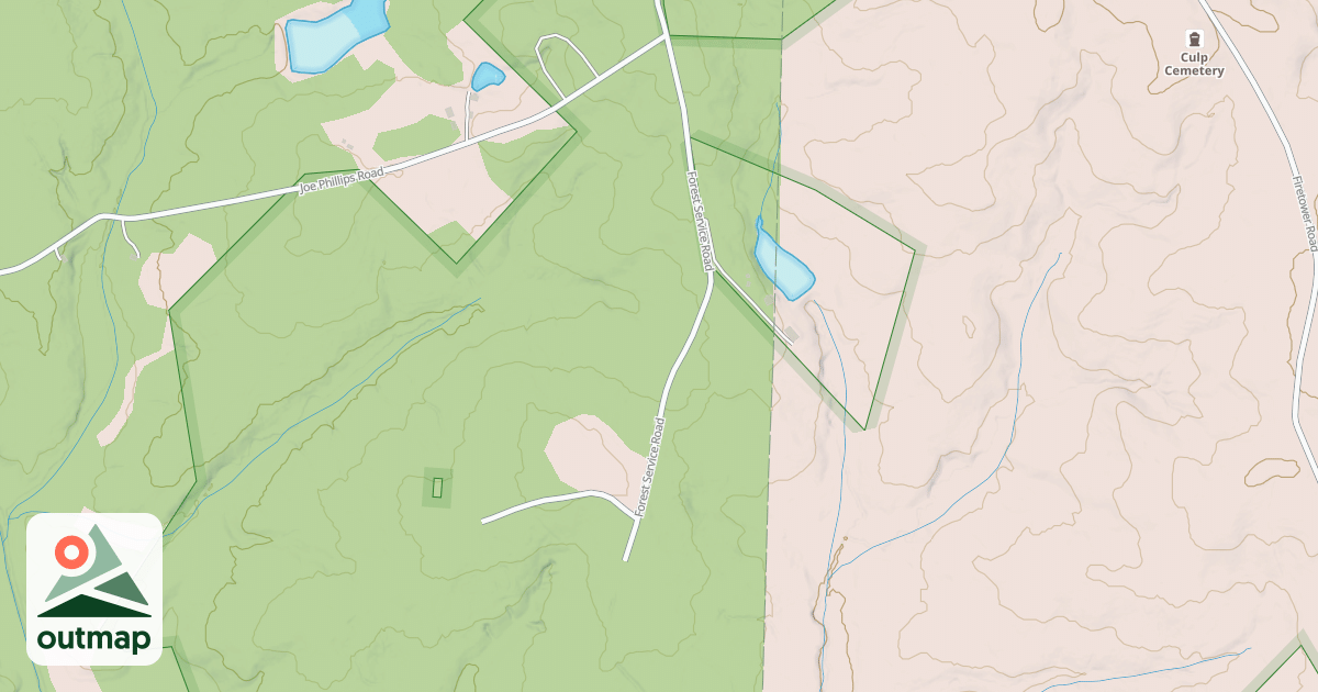 Map of PINES CHAPEL