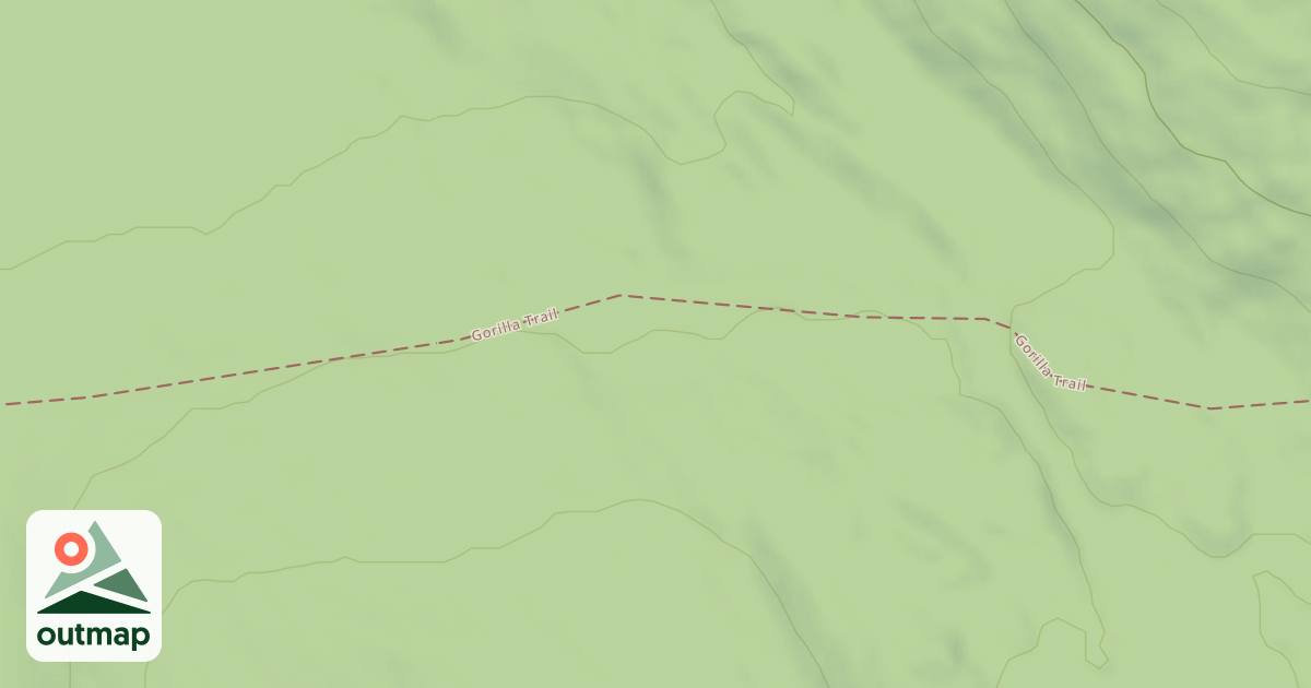 Map of Gorilla Trail