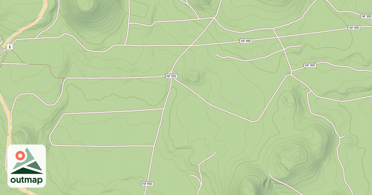 Map of BIG SPRING RD