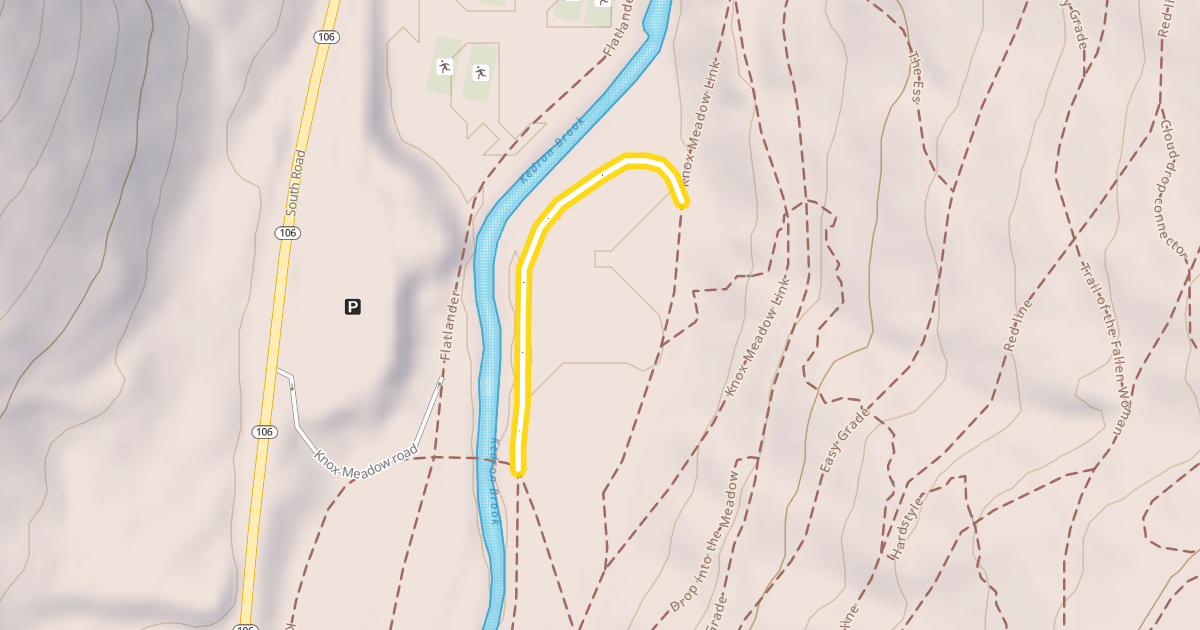 Map preview of Knox Meadow Loop