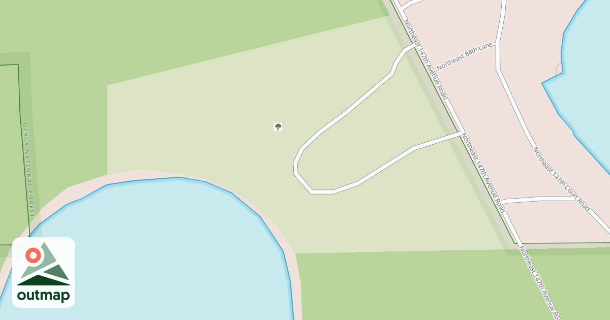 Map of FORE LAKE CAMP