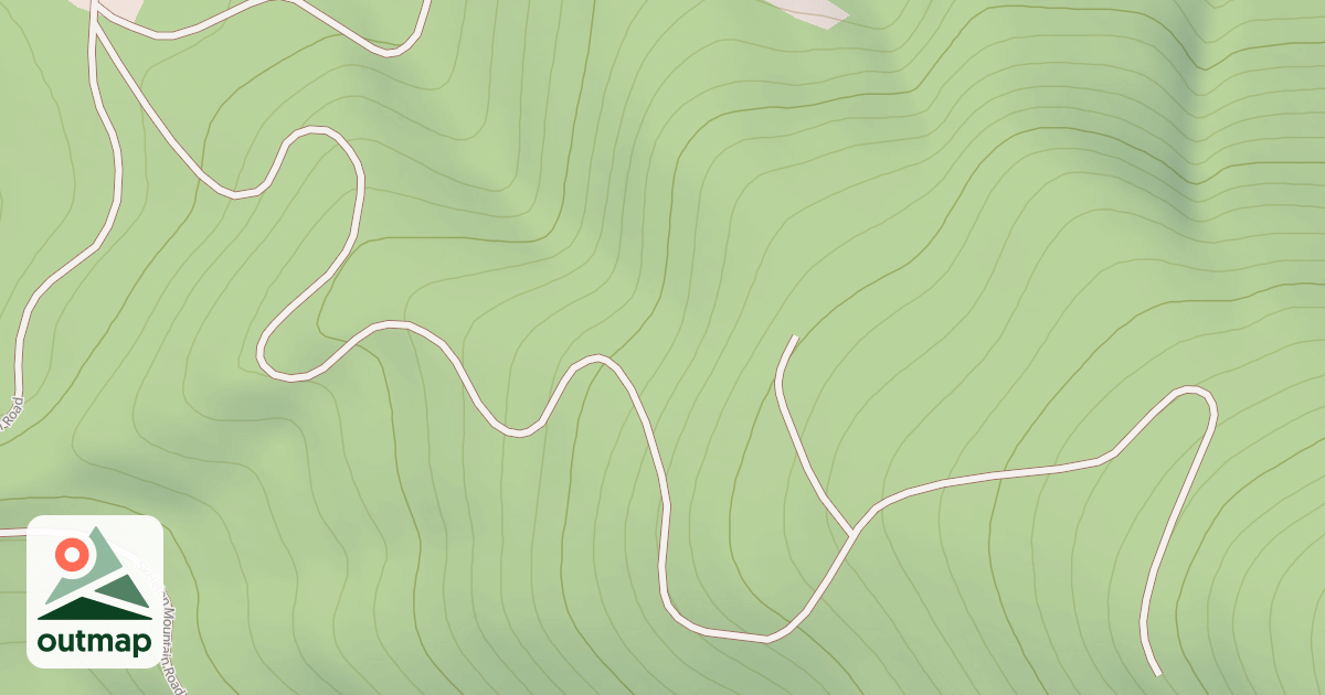 Map of SOUTH ANGEL T.S.