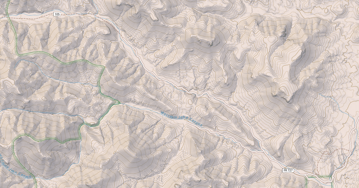 Map preview of DINES TRAIL