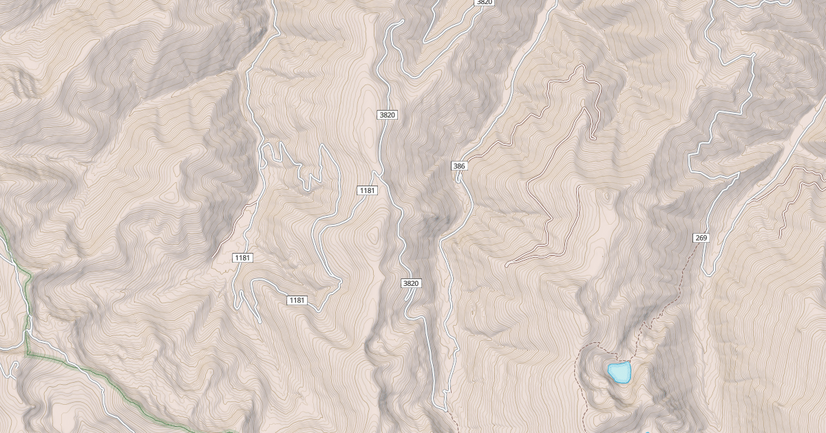 Map preview of RIVERS CREEK
