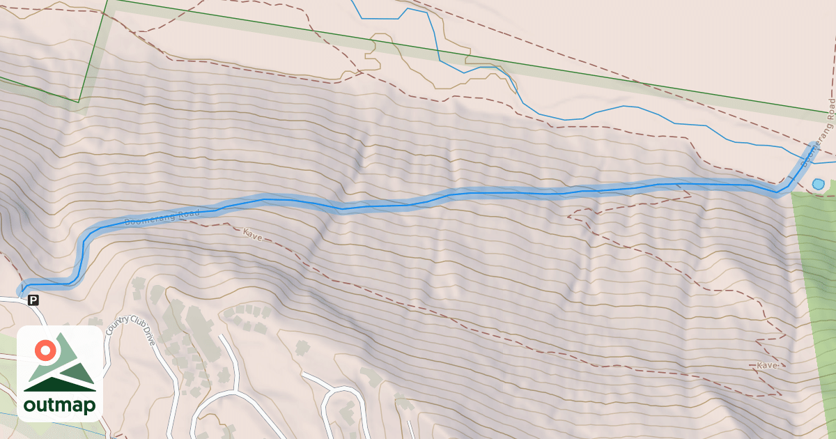Map of Boomerang Road