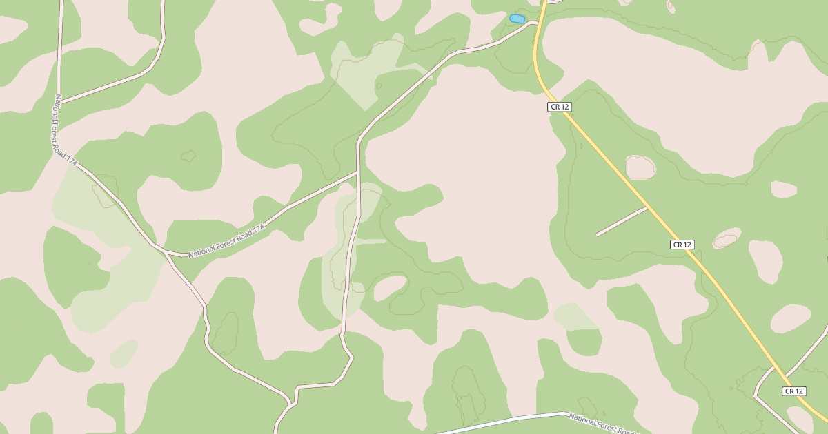 Map preview of USFS Motor Vehicle Use Map Roads {CED707E6-E5AE-44A8-979D-F9785D0AC92B}