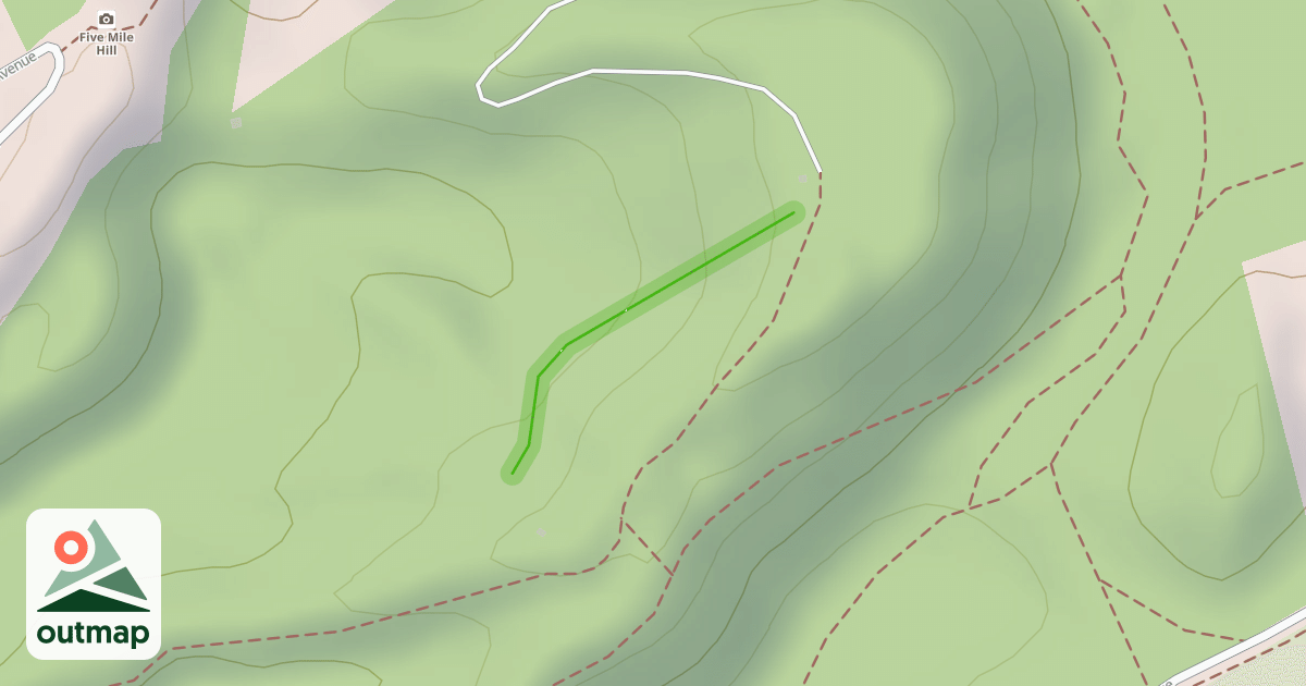 Map of Jack's Track