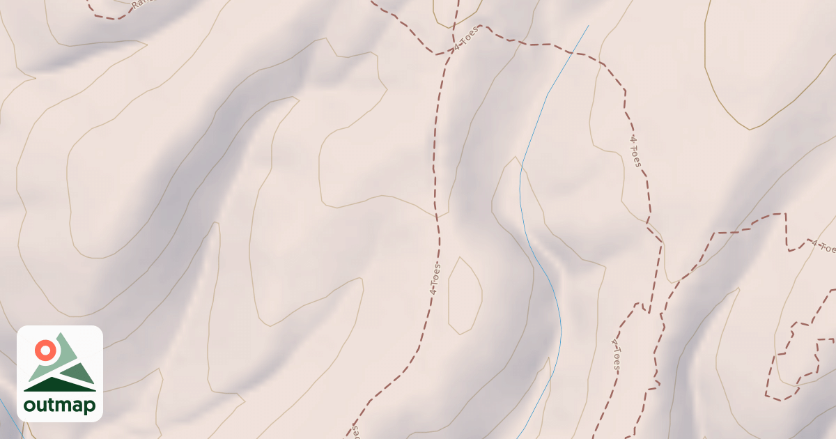 Map of 4 Toes