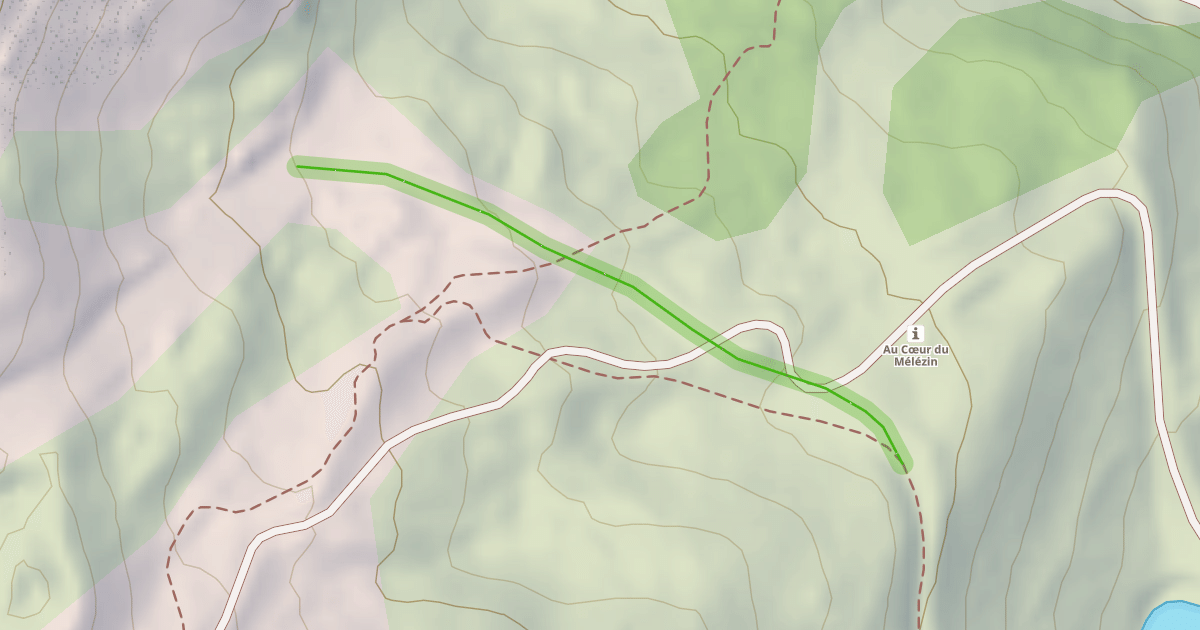 Map preview of Le Lac