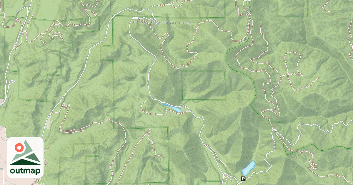 Map of COOKS LAKE