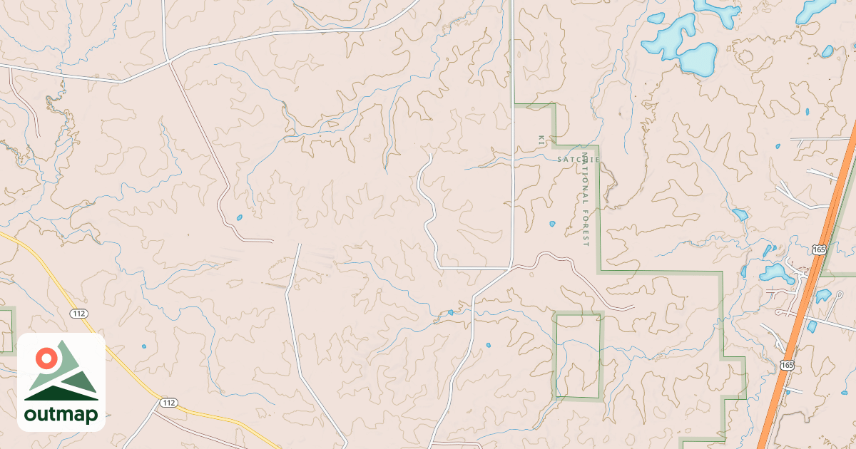 Map of CLAIBORNE WOODWORTH