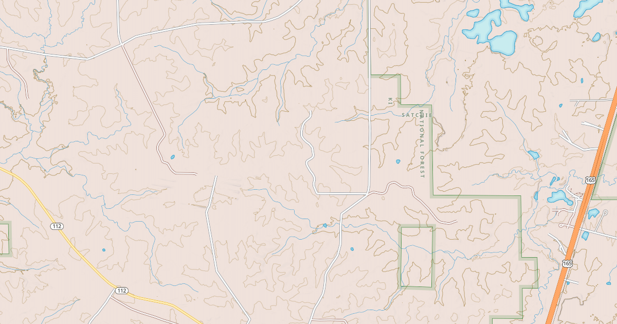 Map preview of CLAIBORNE WOODWORTH