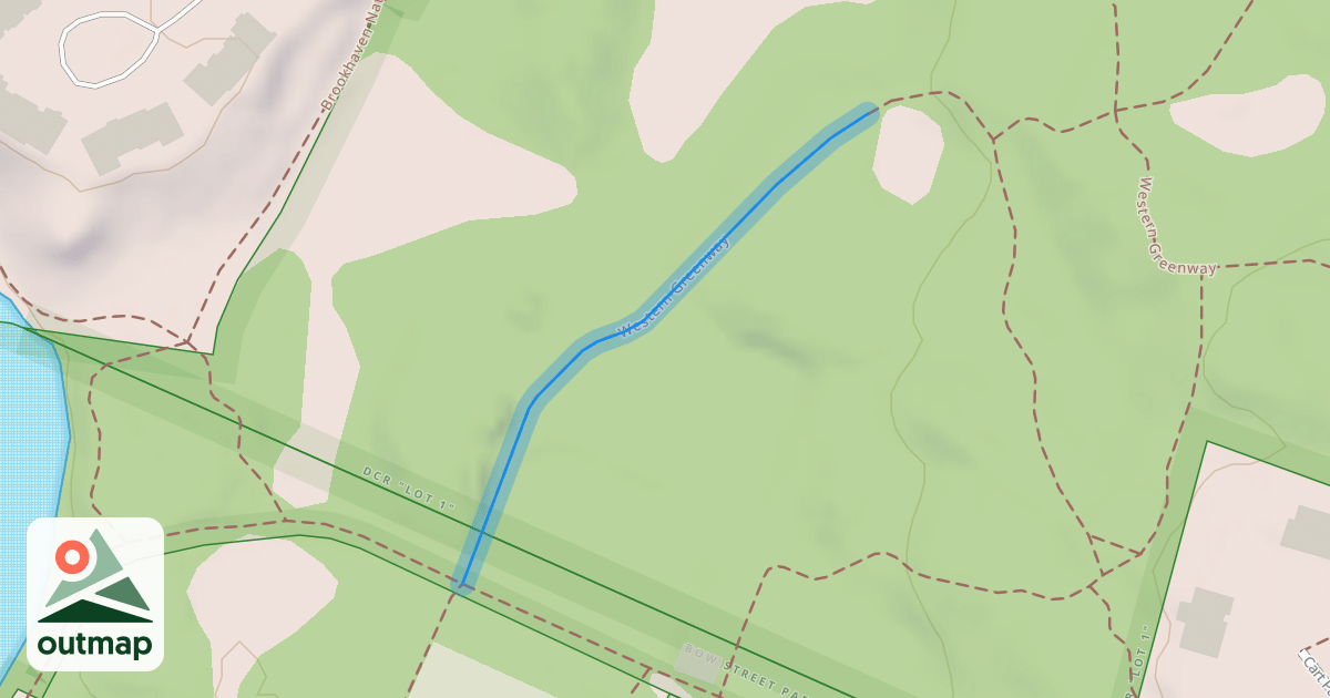 Map of Western Greenway