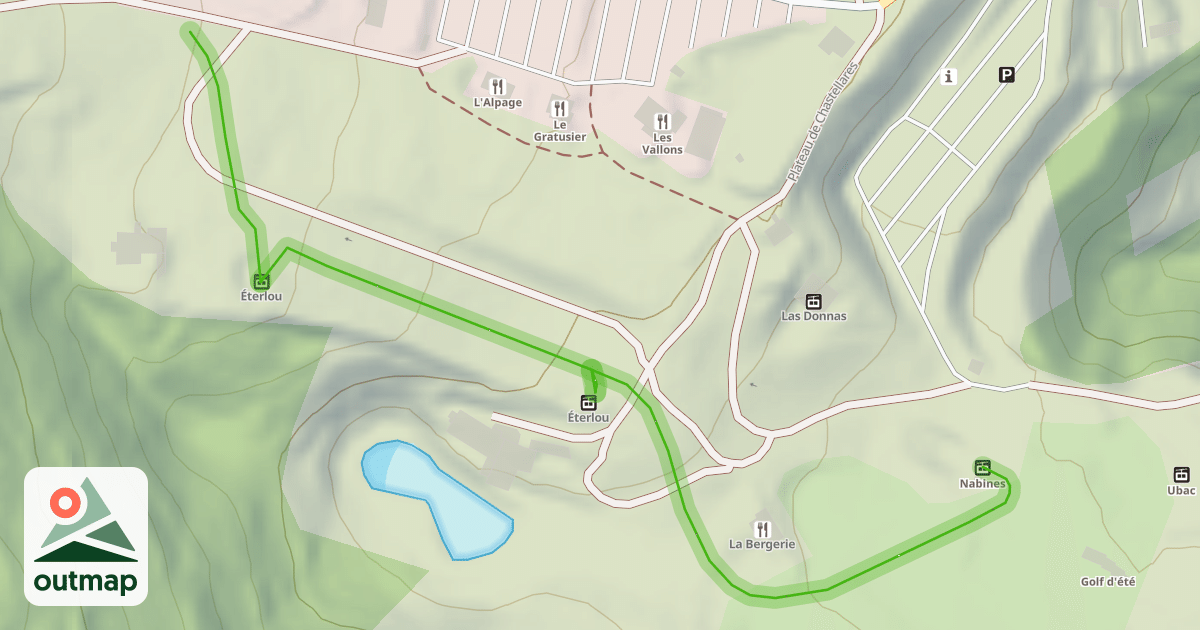 Map of Colombier