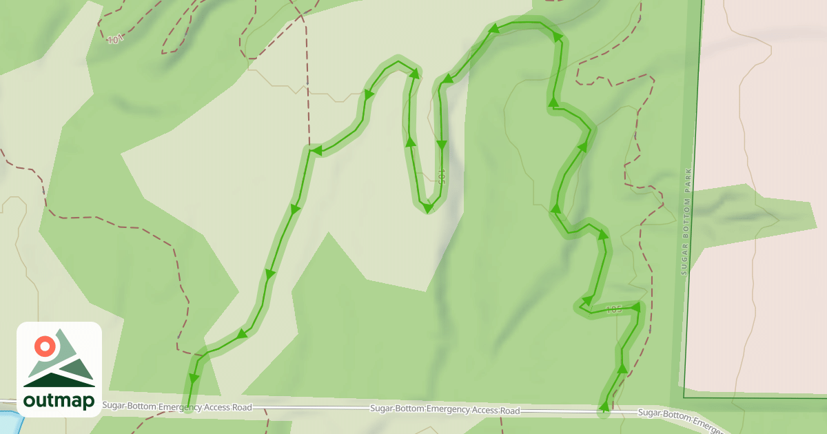 Map of 105