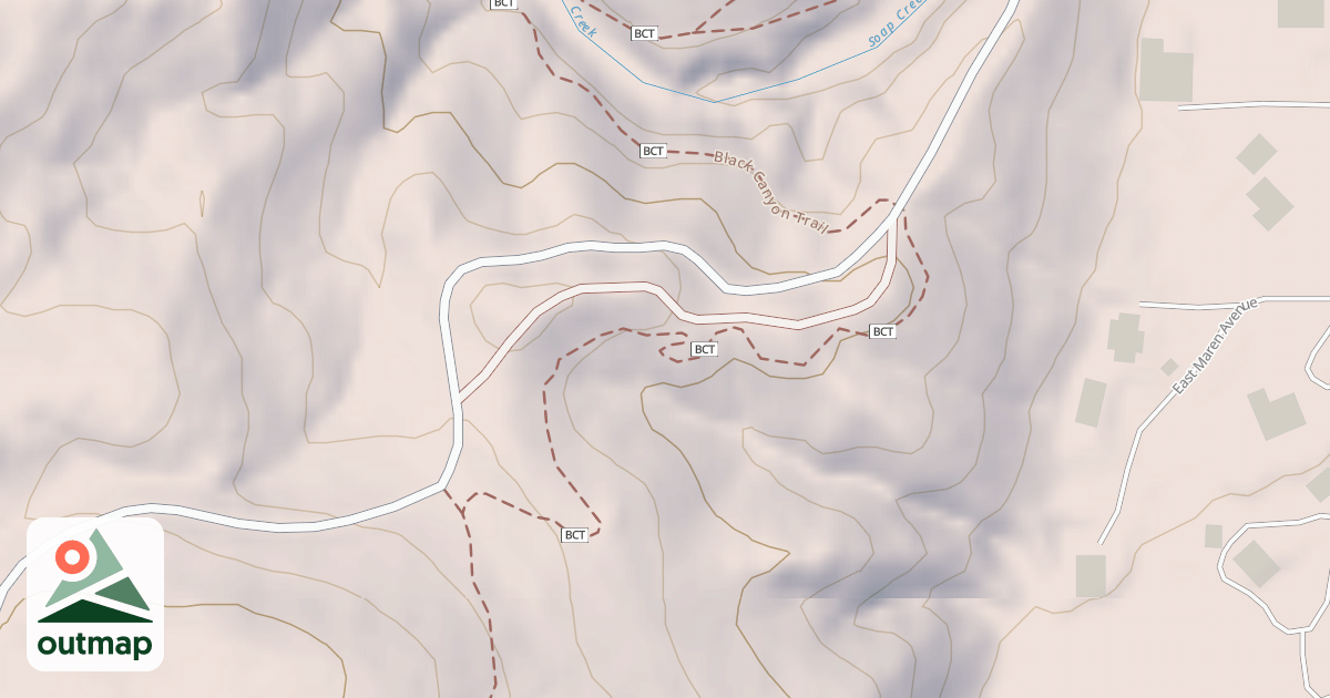 Map of BLM National GTLF Public Motorized Roads 1b419636-6318-4391-878a-8f0dbc36b218