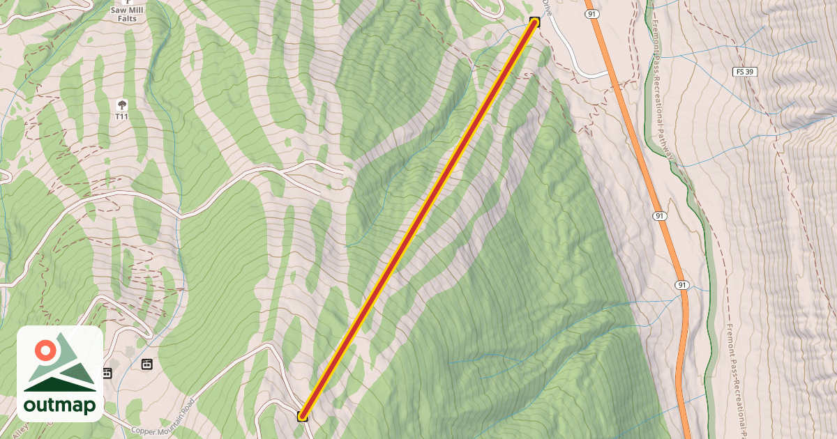 Map of Alpine