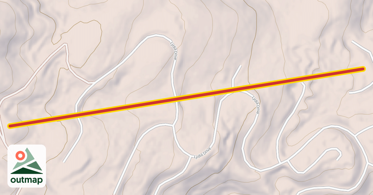 Map of Buttercup Chair