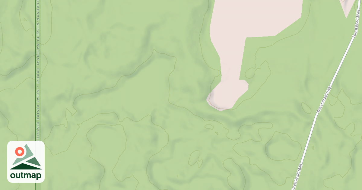 Map of FR 1648B