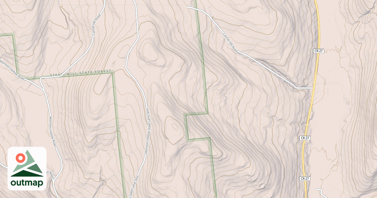 Map of Trail #17