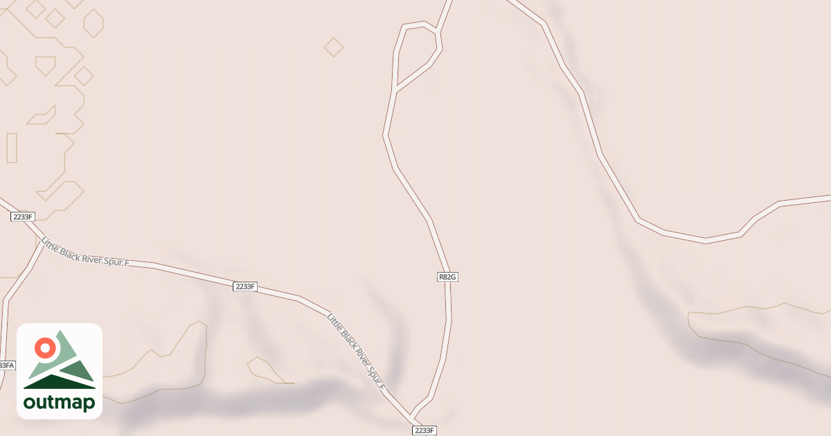 Map of 2233F SPUR R82G