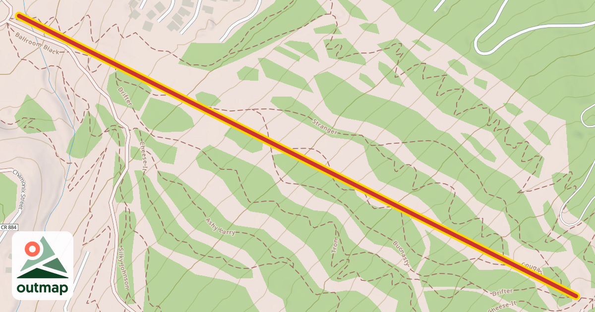 Map of Quick Draw Express