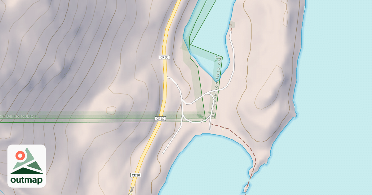 Map of BLM National GTLF Public Motorized Roads 2f551b50-987b-4373-bb93-da487dc296e4