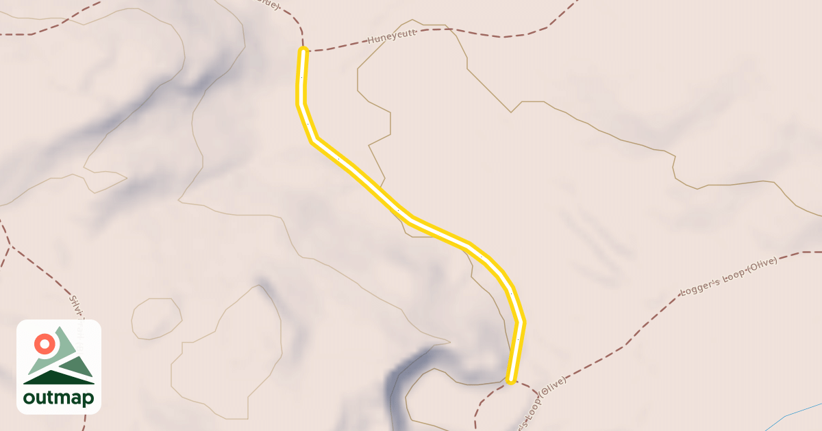 Map of Easy Street (Blue)