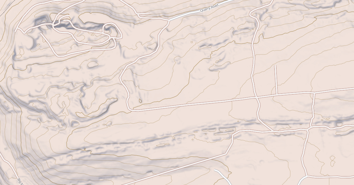 Map preview of Anthracite Outdoor Adventure Area Trails