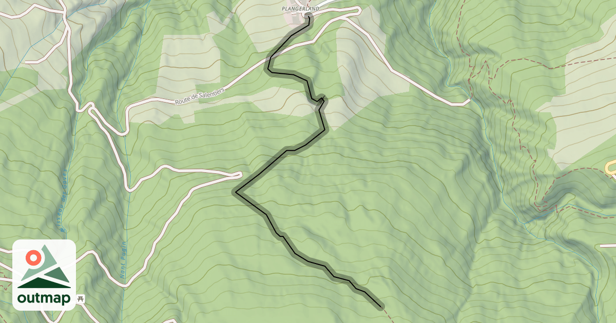 Map of Single de Bonnergarde