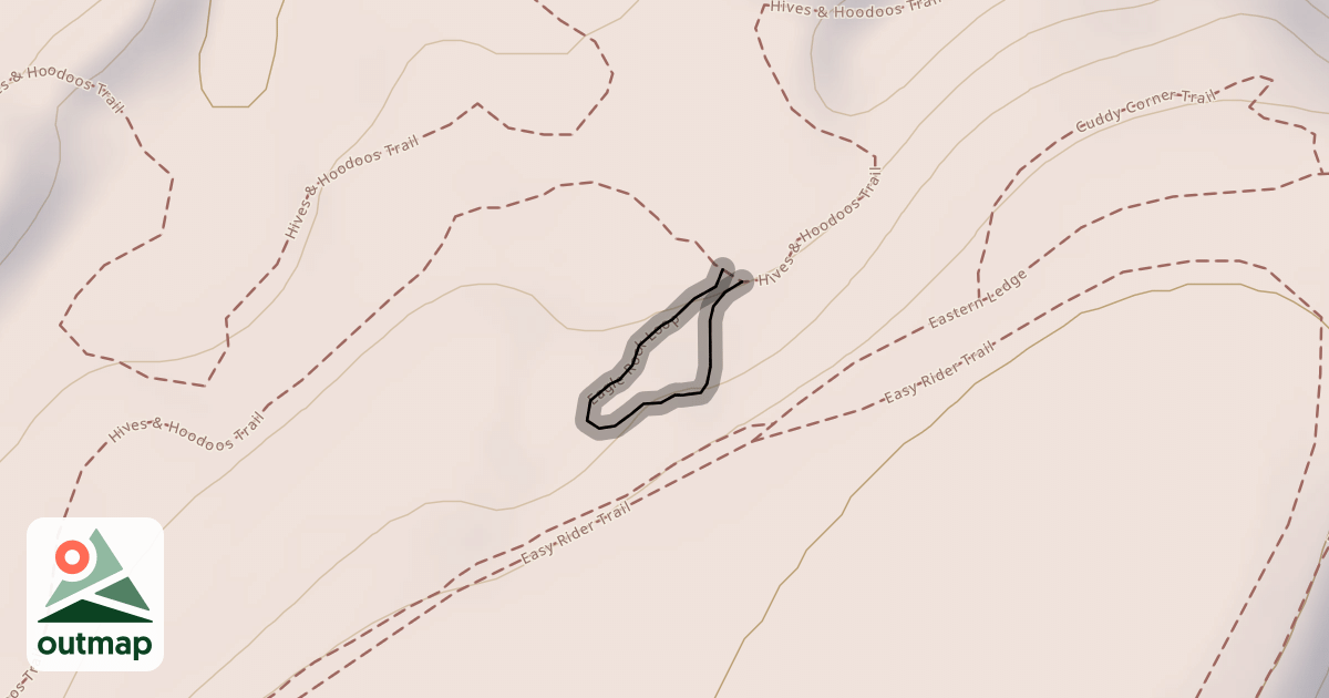 Map of Eagle Rock Loop