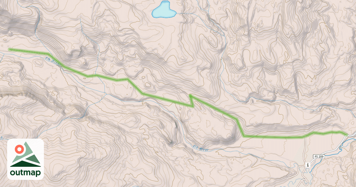 Map of Nfs Route 1206
