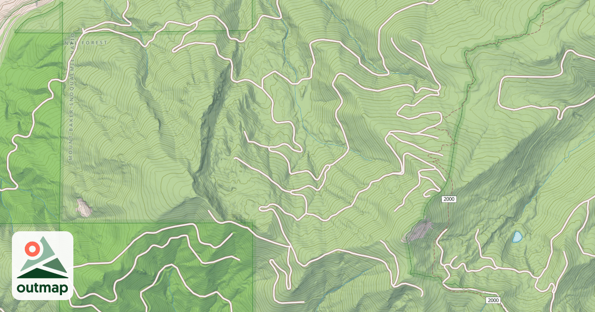 Map of LIZARD LAKE/BORUP