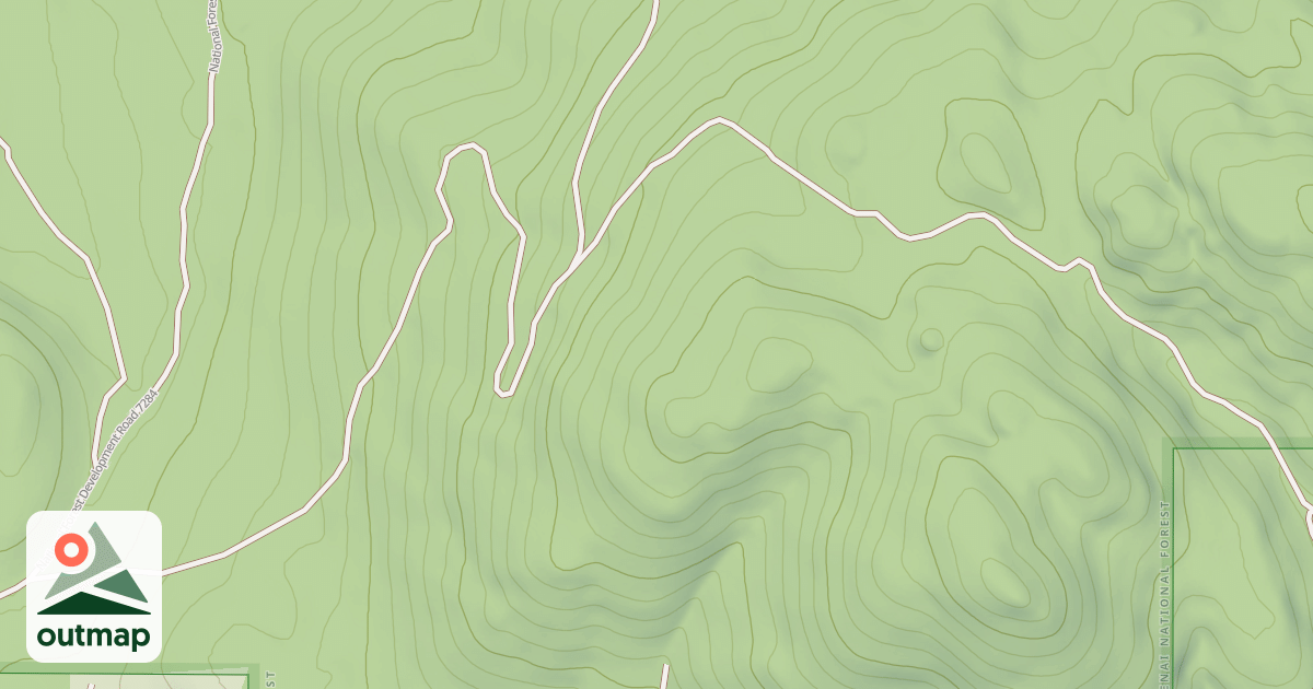 Map of BLACK BUTTE HILLS