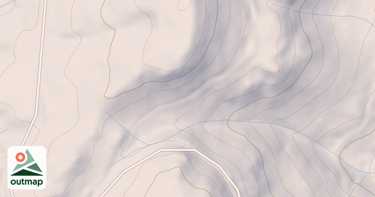 Map of CROSSHATCH SPUR