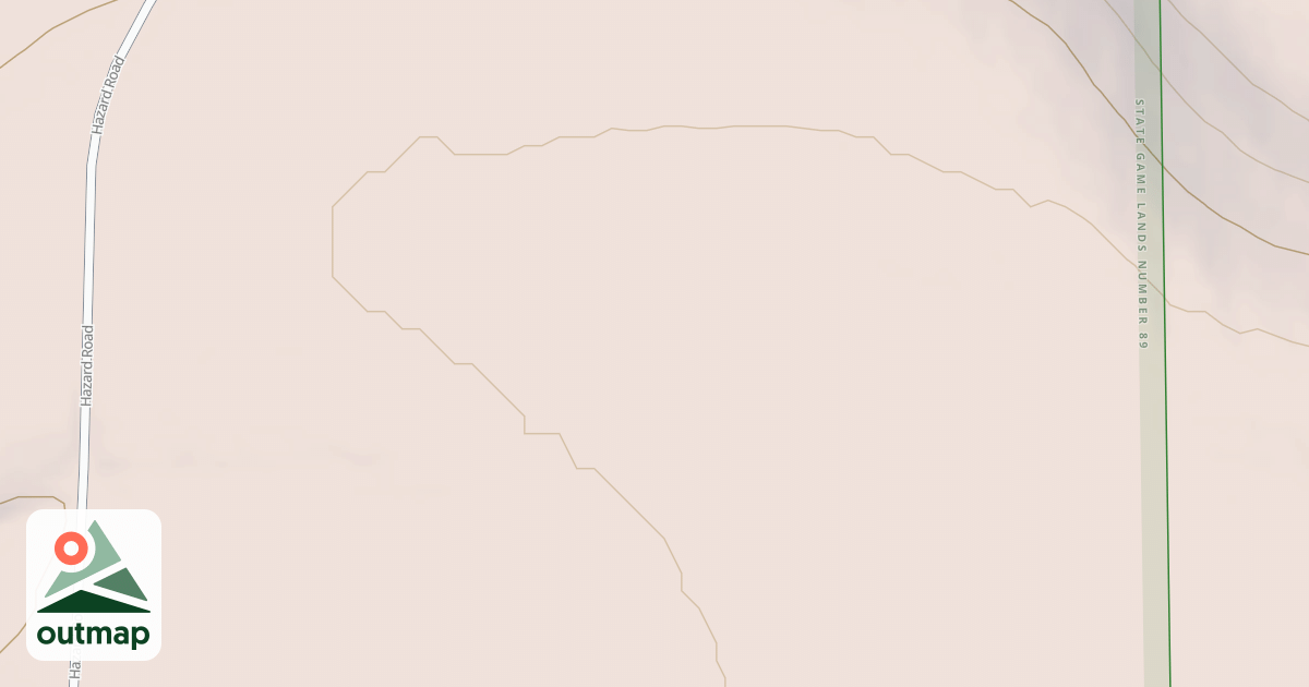 Map of Burn Strip Trail