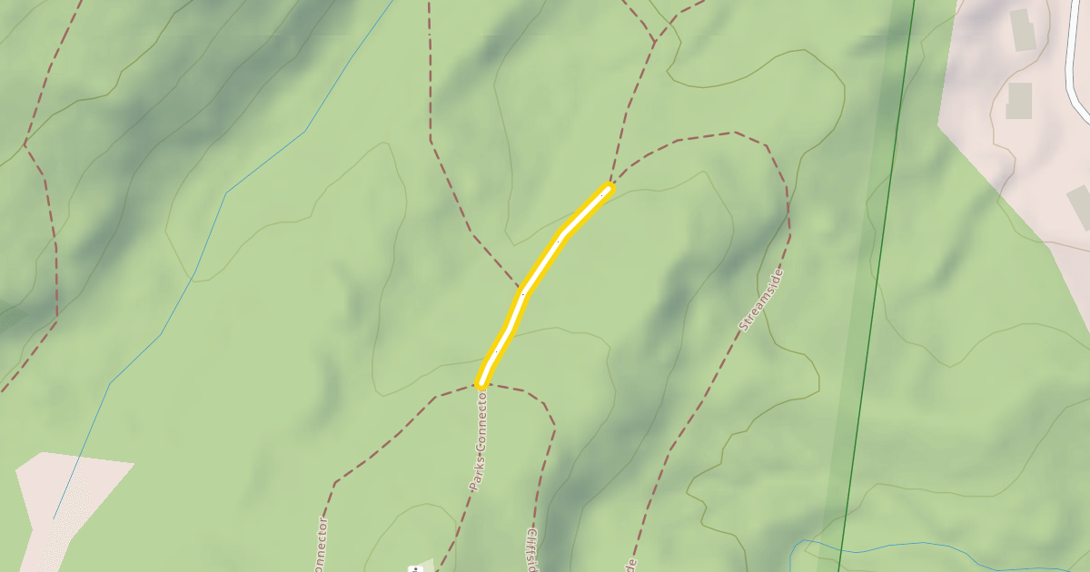 Map preview of Parks Connector
