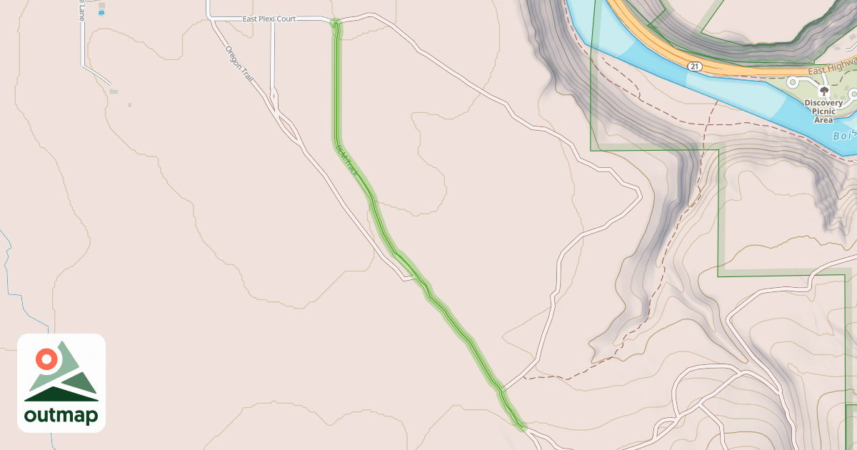 Map of BLM Track