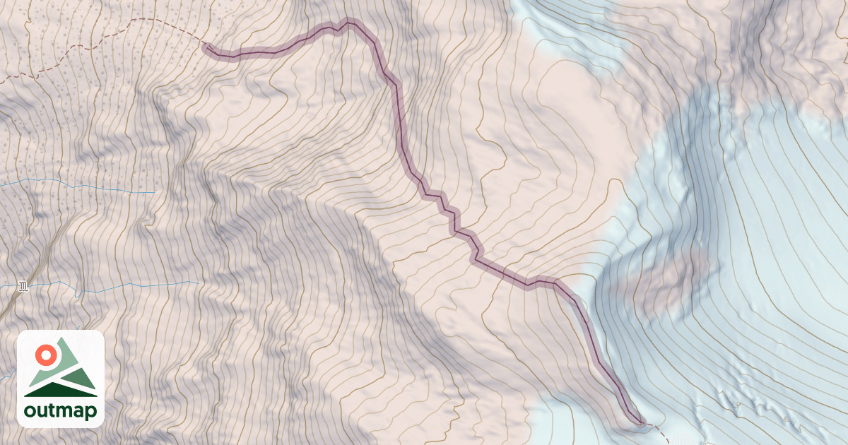 Map of Climbing Site