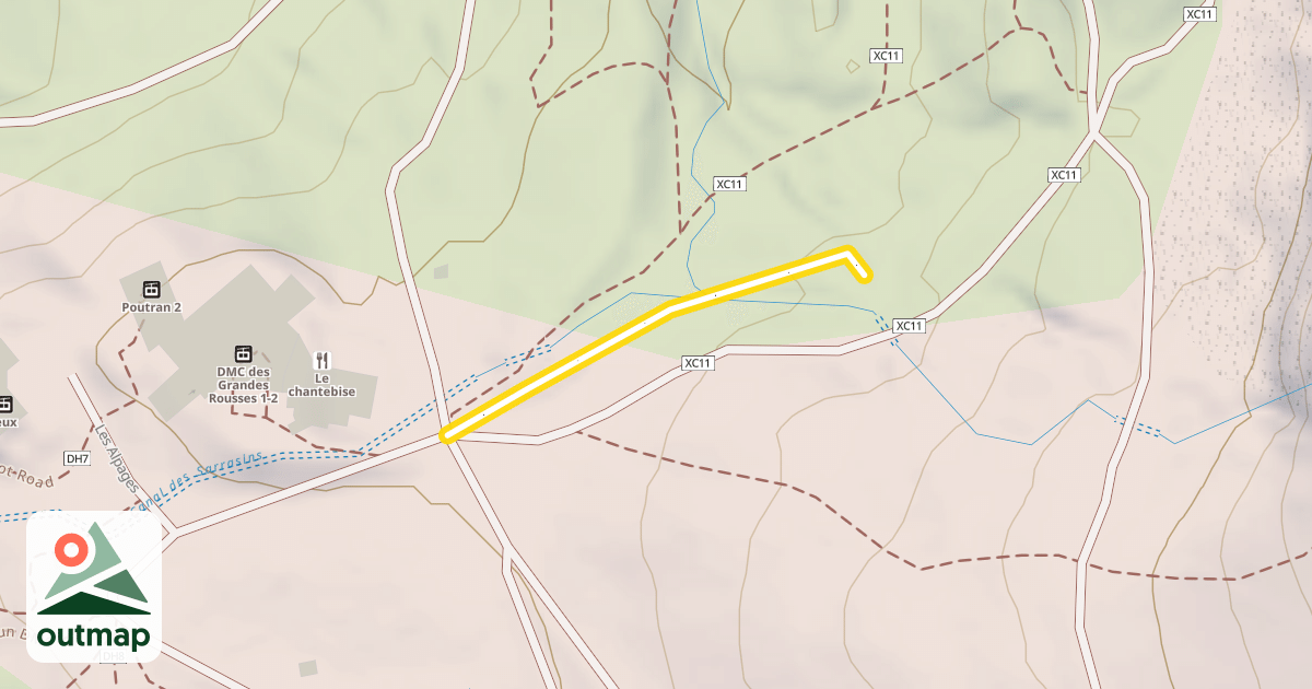 Map of Boucle des Lacs
