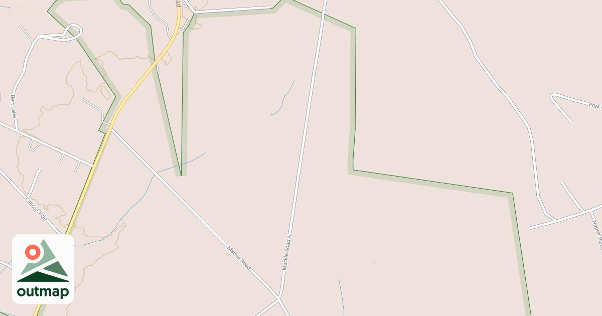 Map of MACKIE A