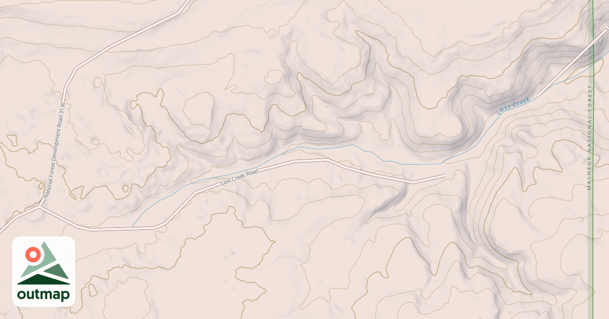 Map of USFS National Forest System Roads {37EB4C70-46A4-4D12-ADD1-E44B84061095}