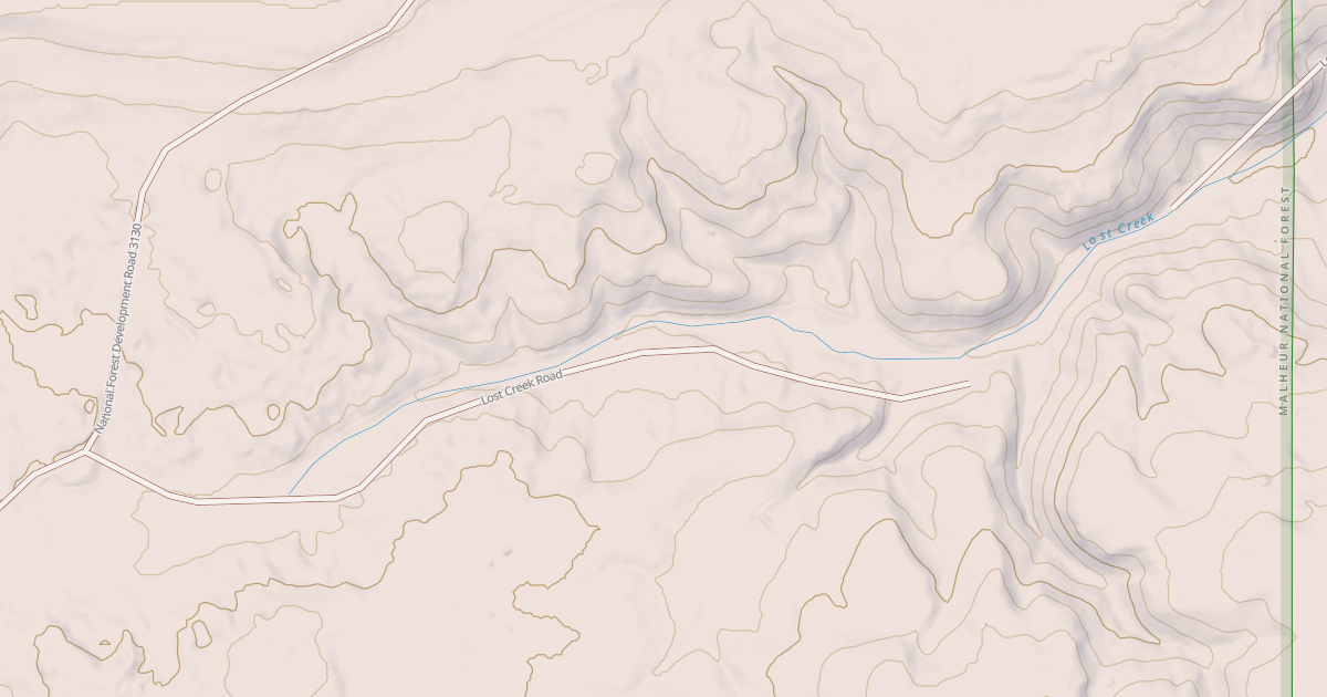 Map preview of USFS National Forest System Roads {37EB4C70-46A4-4D12-ADD1-E44B84061095}