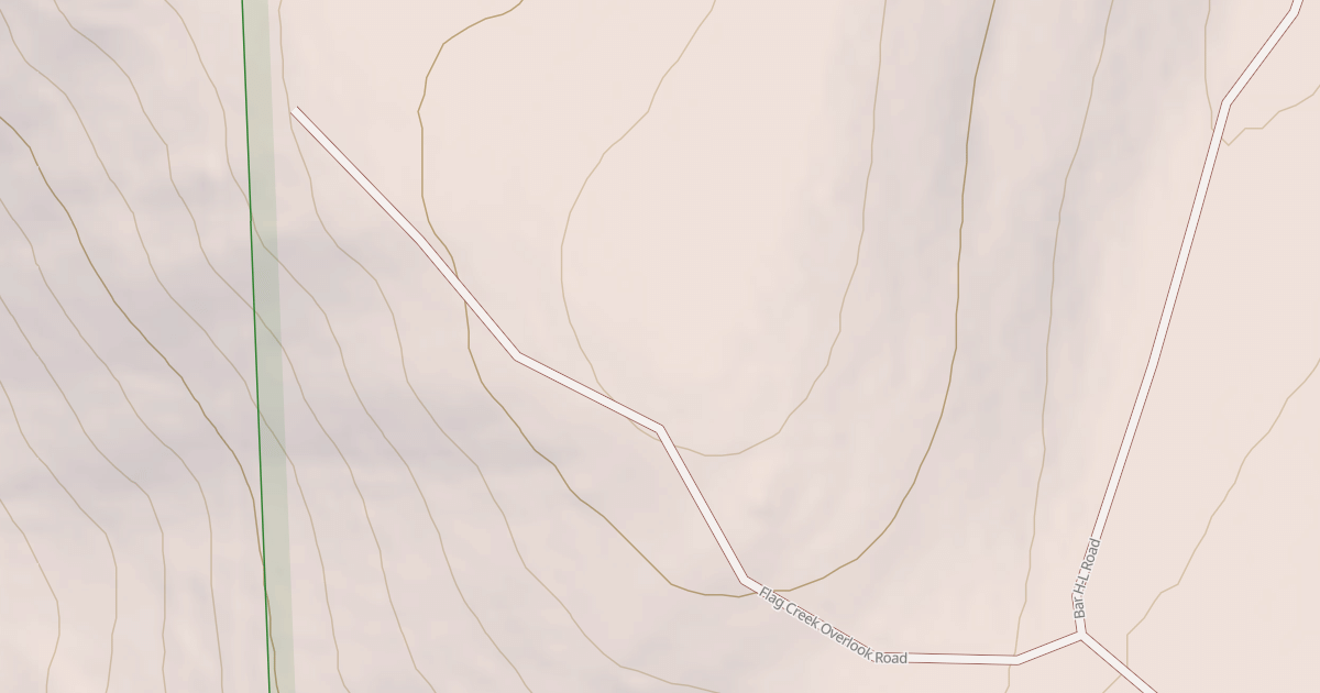 Map preview of FLAG CREEK OVERLOOK