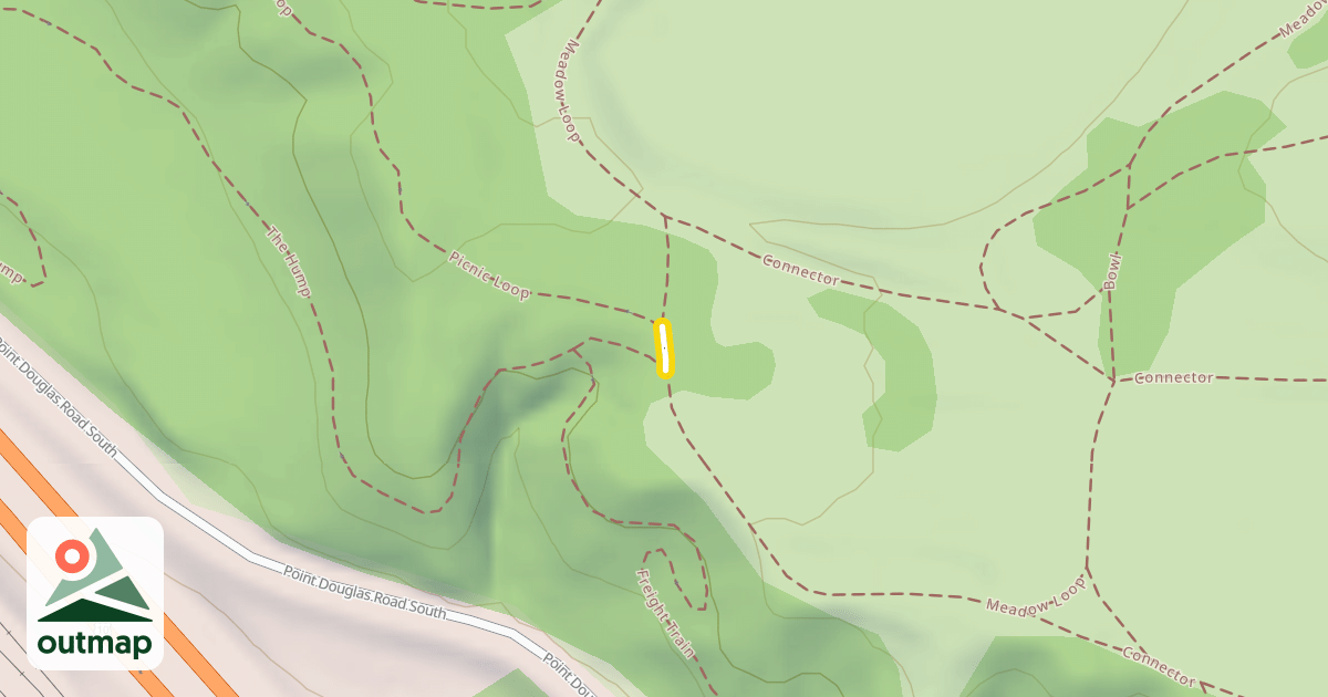 Map of Meadow Loop