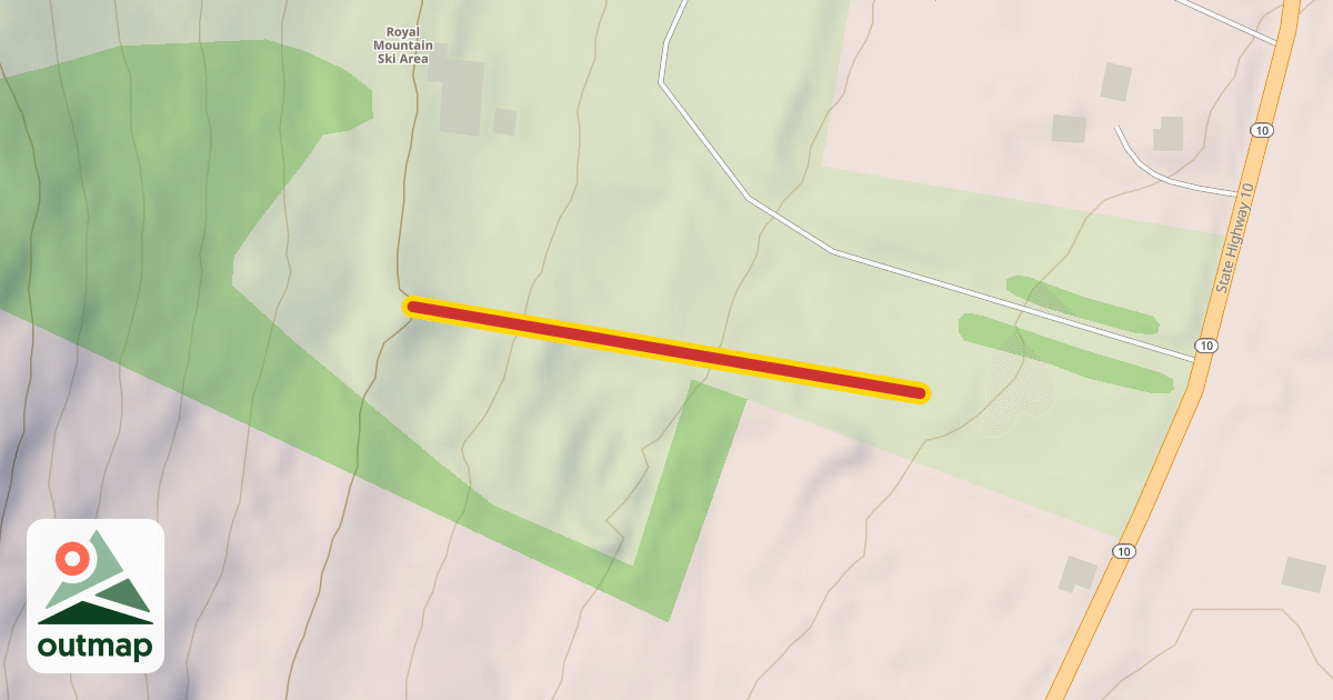 Map of Slope Chairlift