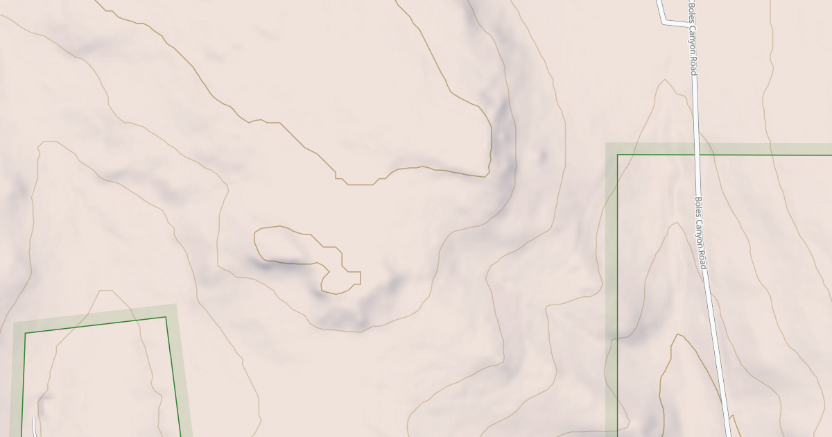 Map preview of BOLES CANYON BR 7B