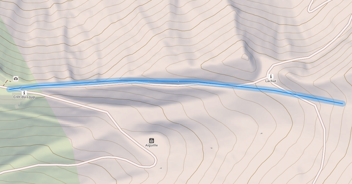 Map preview of L'Aiguille